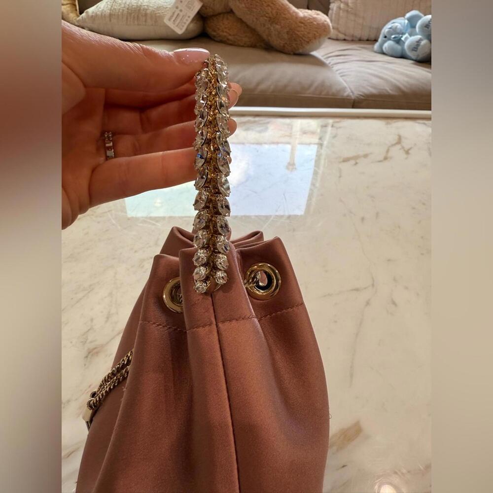 Jimmy Choo Bon Bon Bag Blush - Picture 5 of 9